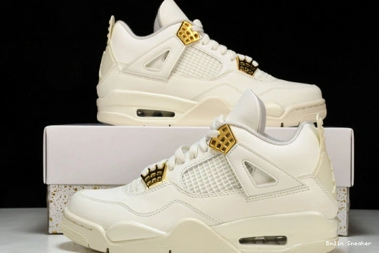 Affordable Jordan AQ9129-170 AQ9129-170 Gold Metallic Retro 4 1217